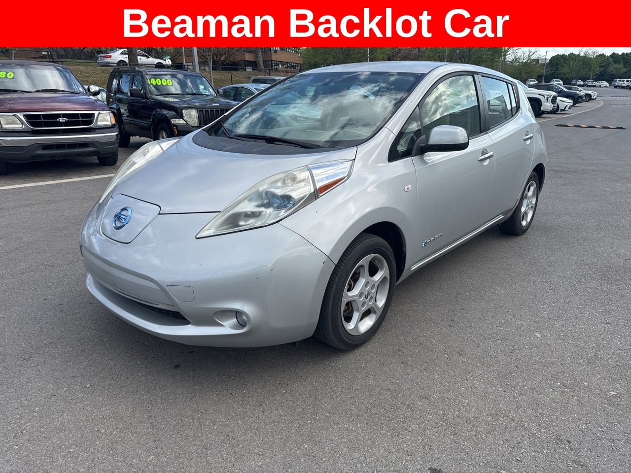 Brilliant Silver Metallic 2012 Nissan LEAF SL Hatchback Front-Wheel Drive Automatic