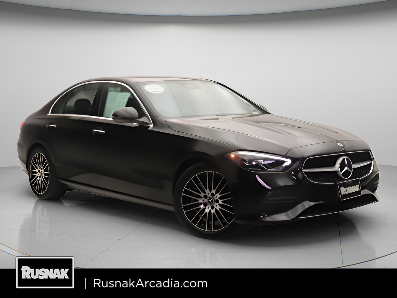 Black 2023 Mercedes-Benz C-Class C 300 RWD Sedan Rear-Wheel Drive 9-Speed Automatic