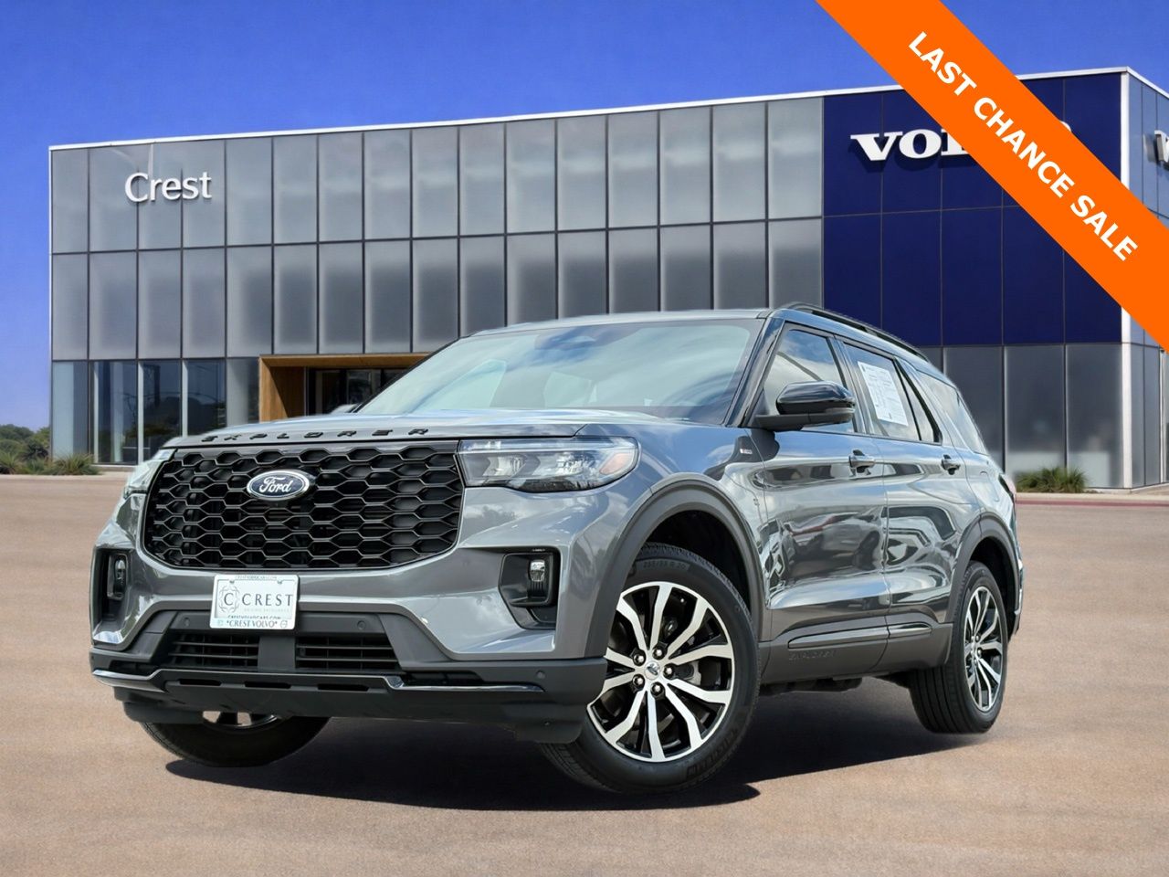 Carbonized Gray Metallic 2025 Ford Explorer ST-Line AWD SUV / Crossover All-Wheel Drive Automatic