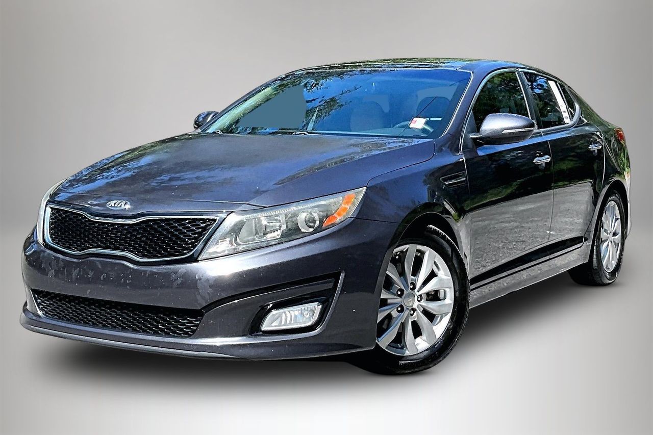 Gray (Platinum Graphite) 2015 Kia Optima Sedan Front-Wheel Drive 6-Speed Automatic