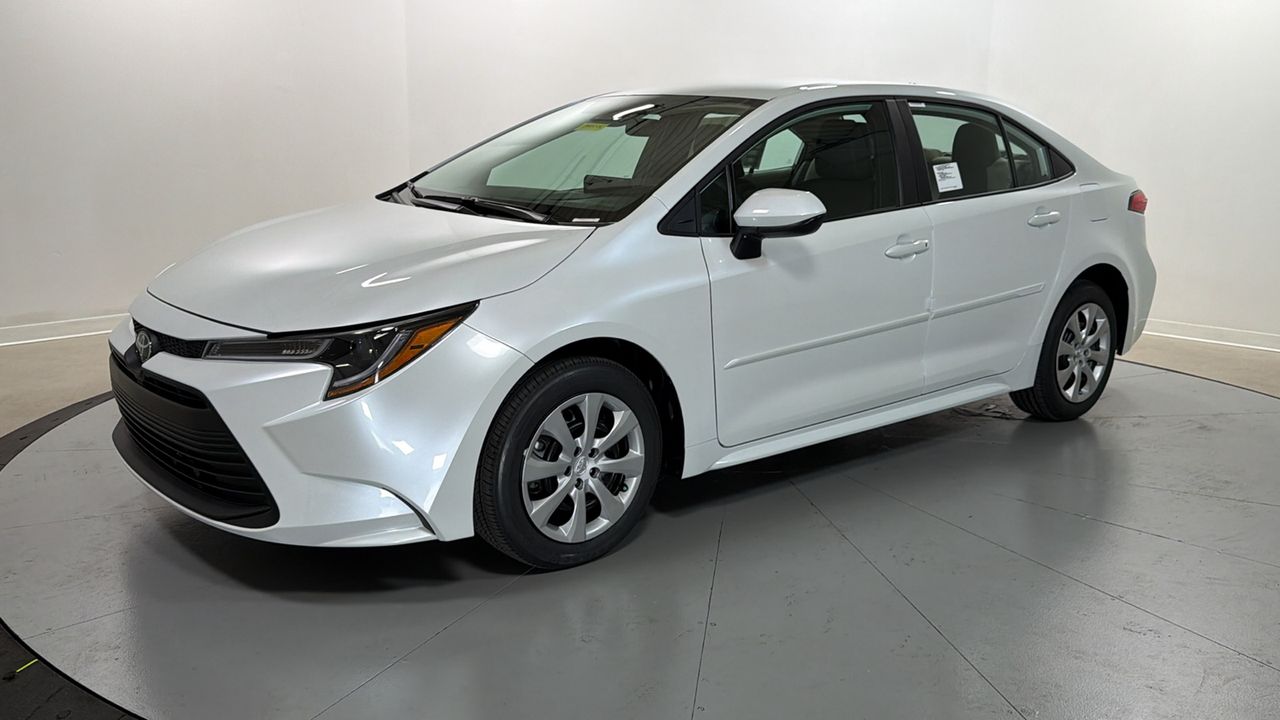 Pearl 2026 Toyota Corolla Sedan Front-Wheel Drive Continuously Variable Transmission