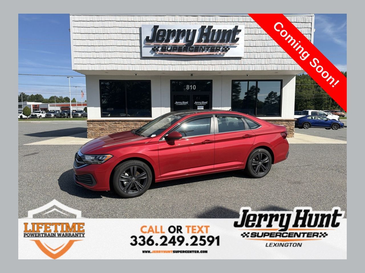Red Metallic 2024 Volkswagen Jetta Sedan Front-Wheel Drive 8-Speed Automatic