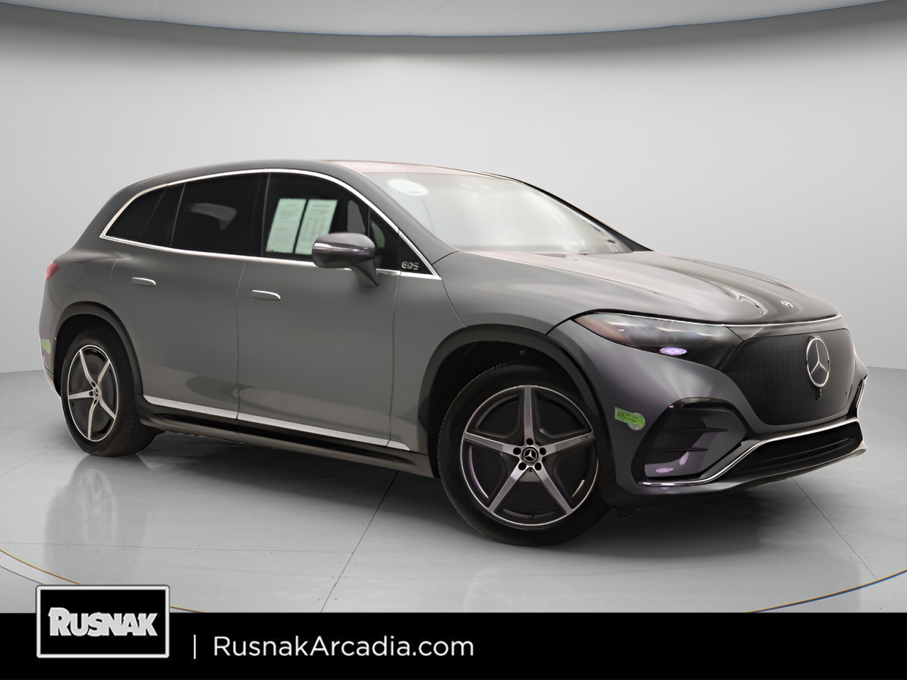 Selenite Gray Metallic 2023 Mercedes-Benz EQS 580 4MATIC AWD Sedan All-Wheel Drive 1-Speed Automatic