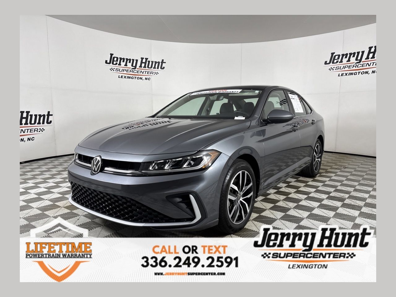 Gray 2026 Volkswagen Jetta SE FWD Sedan Front-Wheel Drive 8-Speed Automatic