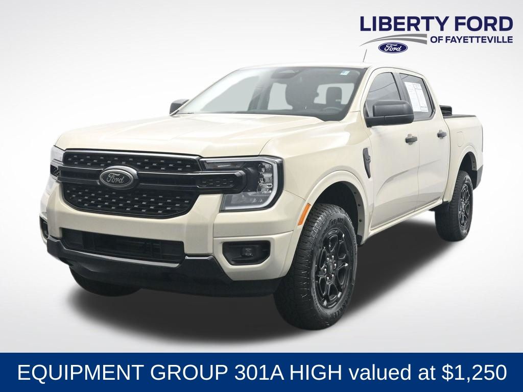 Desert Sand 2025 Ford Ranger XLT SuperCrew RWD Pickup Truck 4X2 Automatic