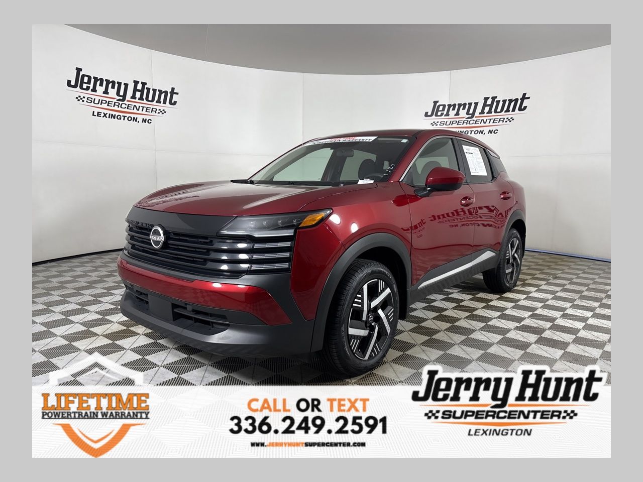 Red (Scarlet Ember Tintcoat) 2025 Nissan Kicks SV FWD SUV / Crossover Front-Wheel Drive Continuously Variable Transmission