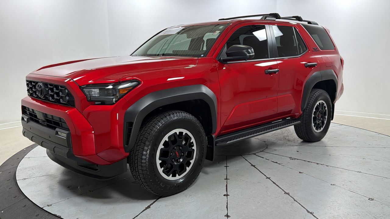 Red 2025 Toyota 4Runner TRD Off-Road Premium 4WD SUV / Crossover Four-Wheel Drive 8-Speed Automatic