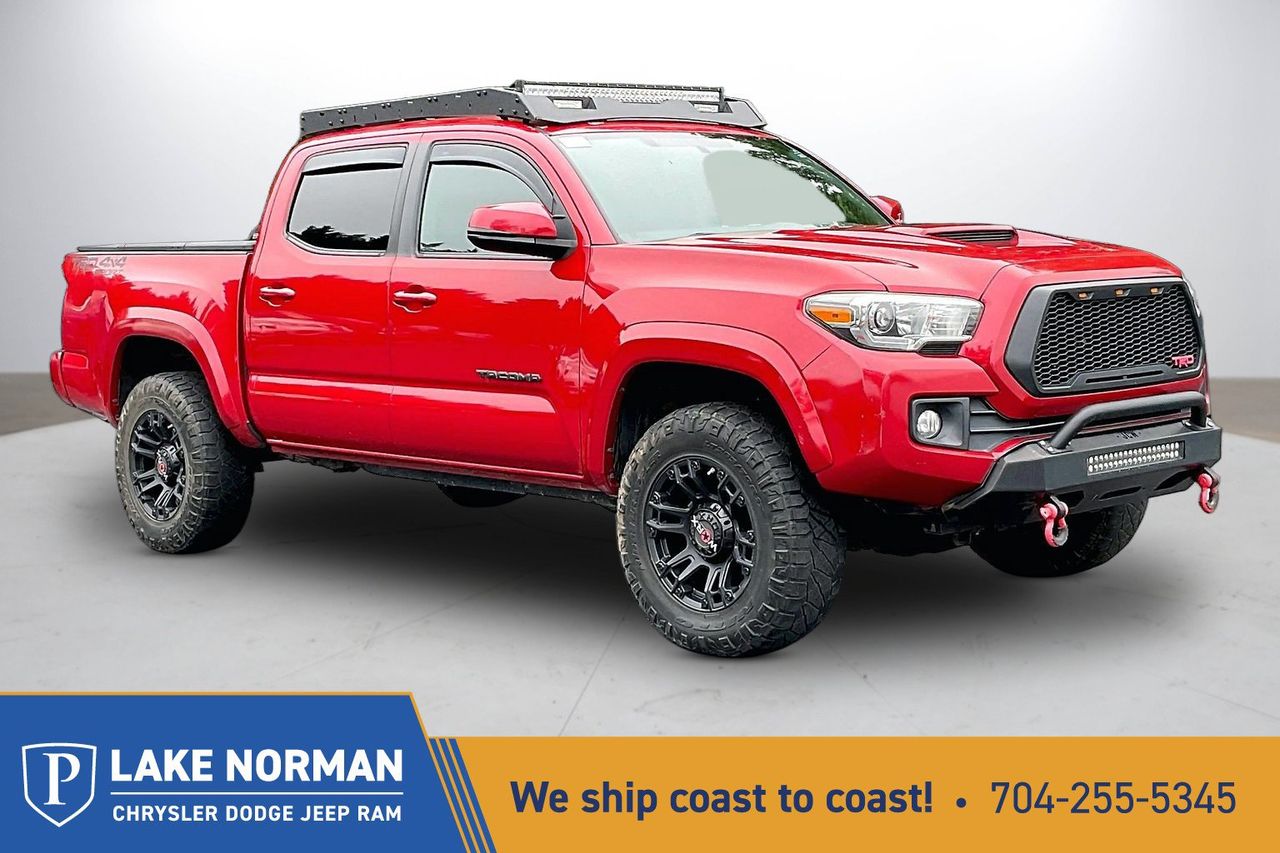 Barcelona Red Metallic 2017 Toyota Tacoma Pickup Truck Four-Wheel Drive 6-Speed Automatic