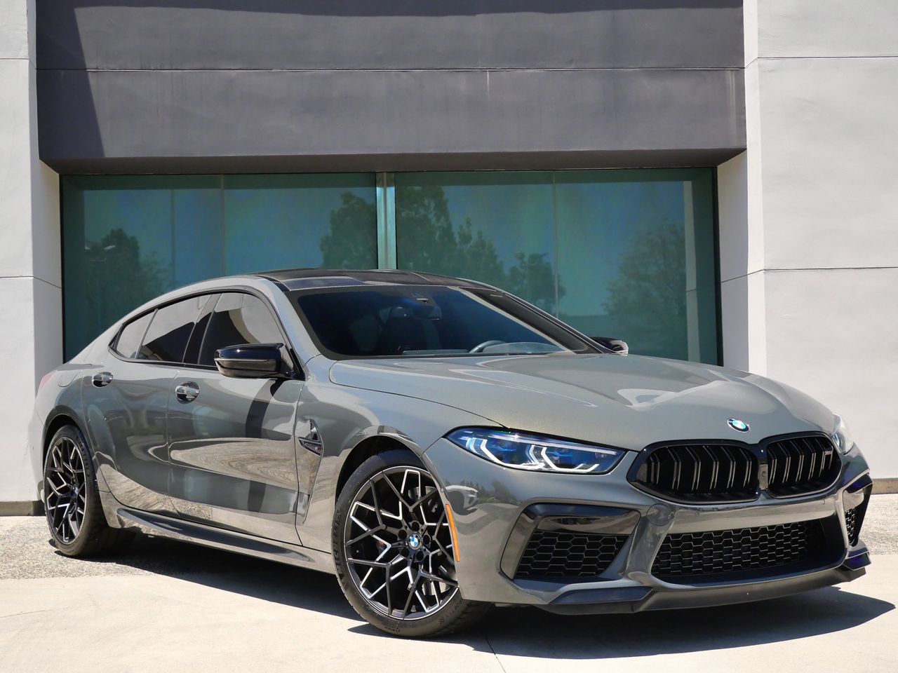 Gray (Dravit Grey Metallic) 2025 BMW M8 Sedan All-Wheel Drive 8-Speed Automatic