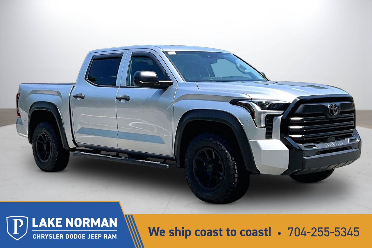 Celestial Silver Metallic 2023 Toyota Tundra Pickup Truck Four-Wheel Drive Automatic
