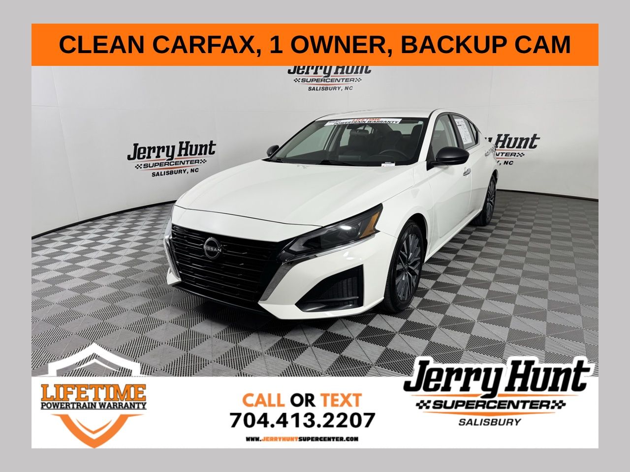 Glacier White 2025 Nissan Altima 2.5 SV FWD Sedan Front-Wheel Drive Continuously Variable Transmission