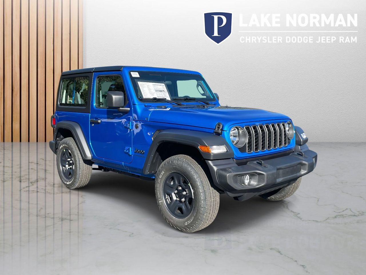 New 2026 Blue Jeep Sport image 2