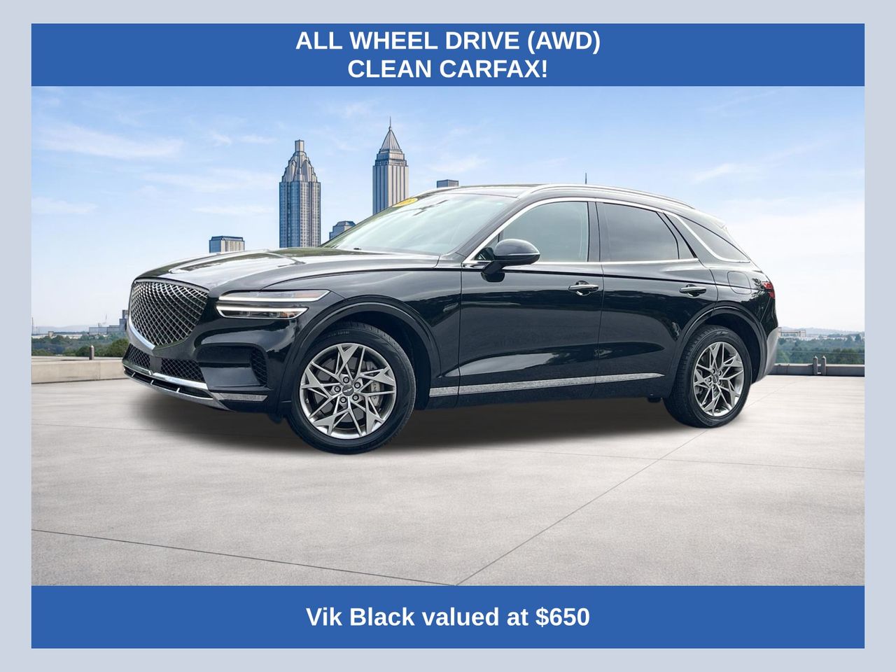 Vik Black 2025 Genesis GV70 2.5T Standard AWD SUV / Crossover All-Wheel Drive 8-Speed Automatic