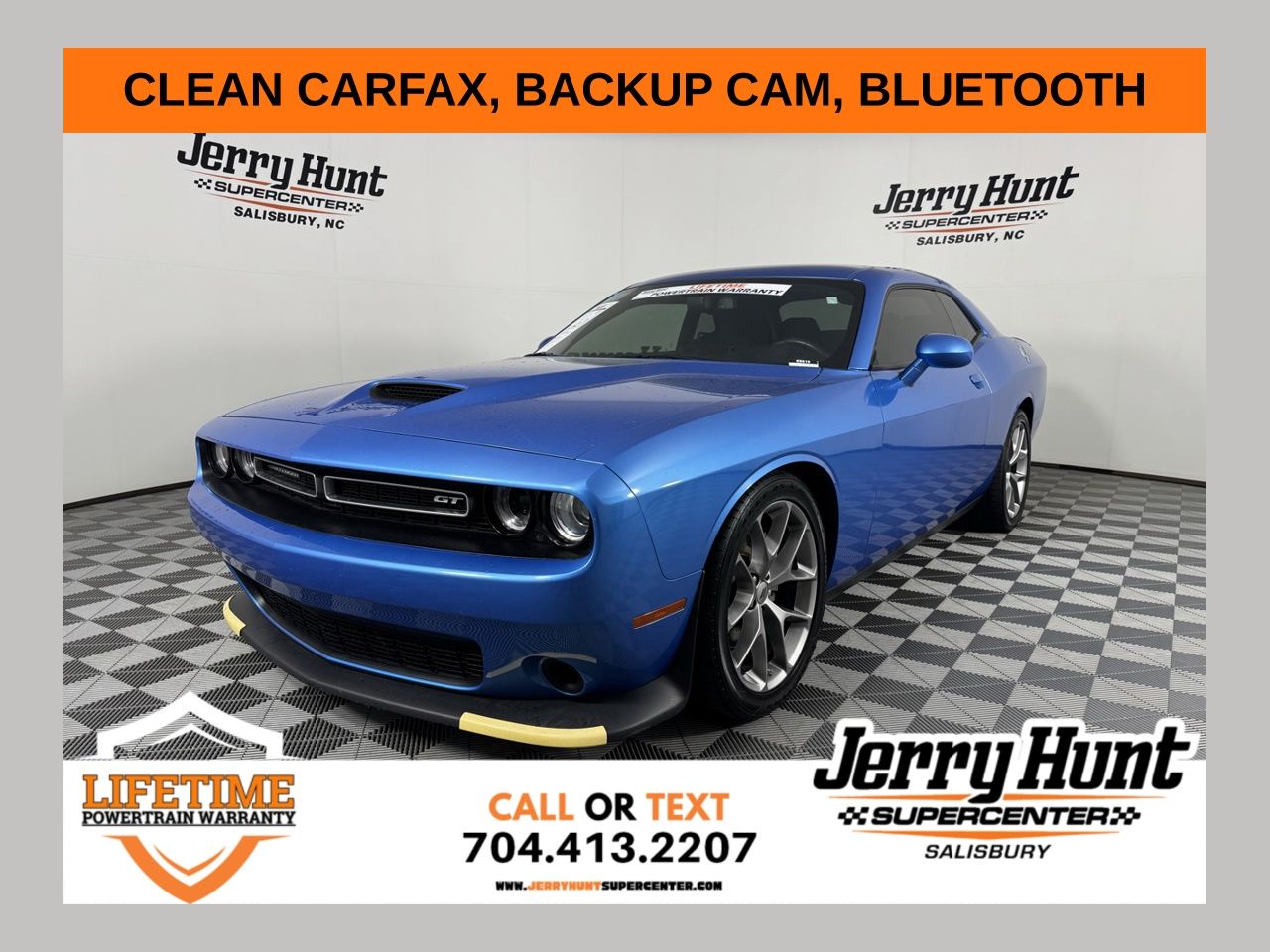 B5 Blue Pearlcoat 2023 Dodge Challenger Coupe Rear-Wheel Drive 8-Speed Automatic