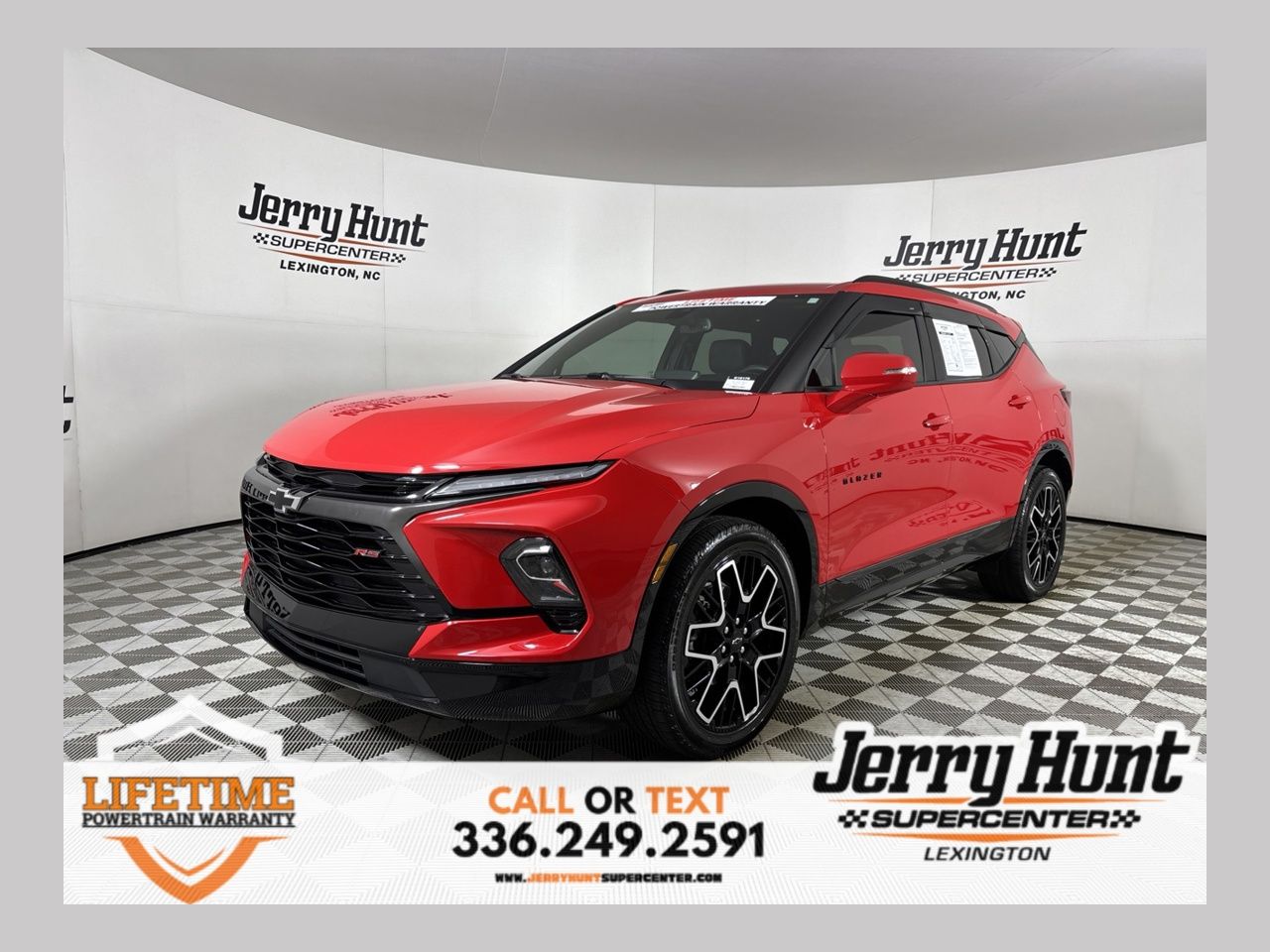 Red Hot 2023 Chevrolet Blazer RS AWD SUV / Crossover All-Wheel Drive 9-Speed Automatic Overdrive
