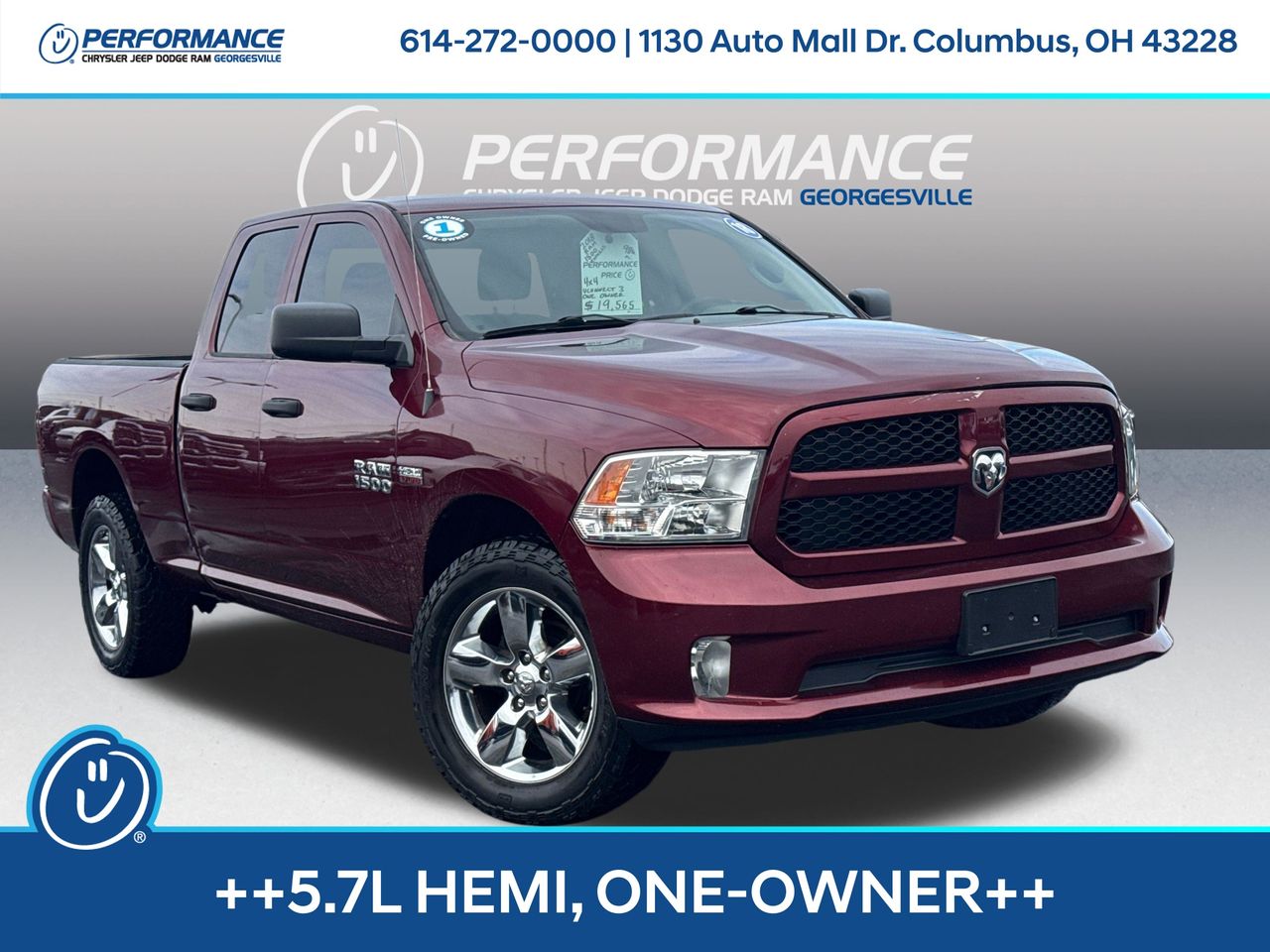 2018 RAM 1500 Express Quad Cab 4WD