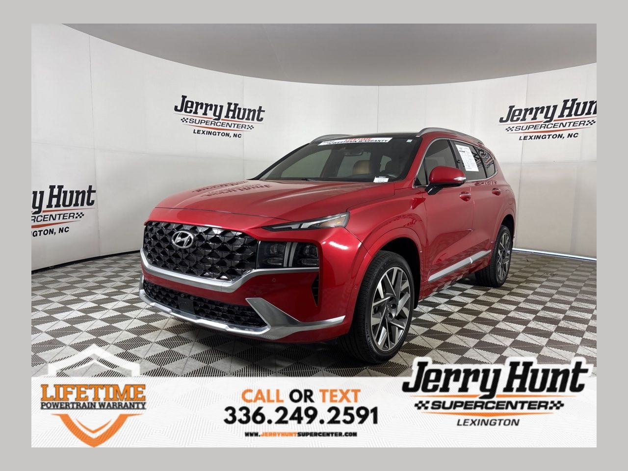 Calypso Red 2023 Hyundai Santa Fe SUV / Crossover All-Wheel Drive Automatic