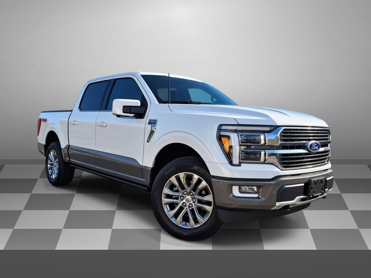 Brown 2025 Ford F-150 Pickup Truck Four-Wheel Drive Automatic