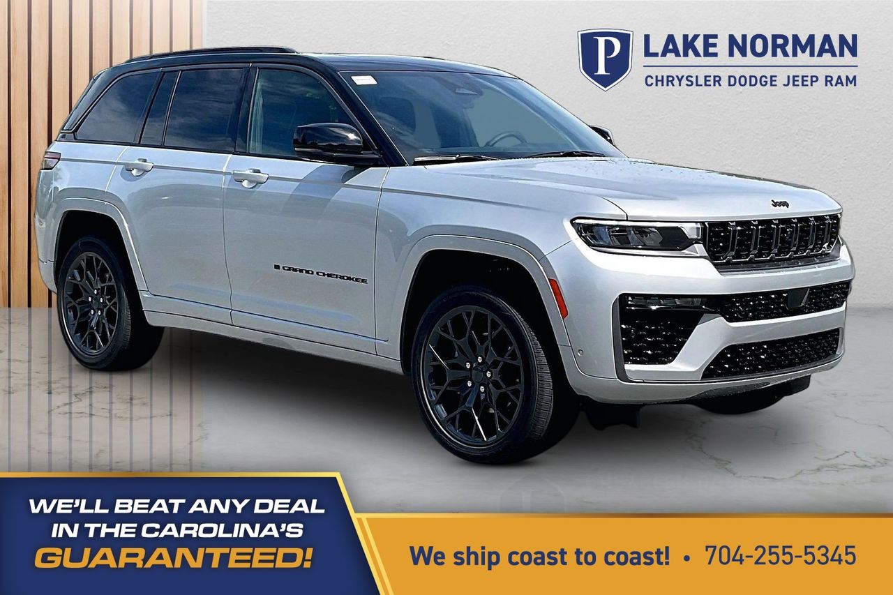 Silver 2026 Jeep Grand Cherokee SUV / Crossover Four-Wheel Drive 8-Speed Automatic