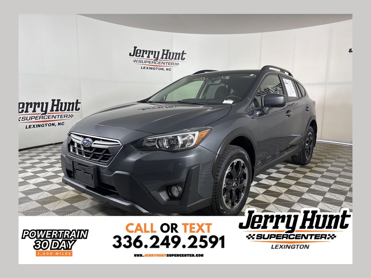 Magnetite Gray Metallic 2021 Subaru Crosstrek Premium AWD SUV / Crossover All-Wheel Drive Continuously Variable Transmission