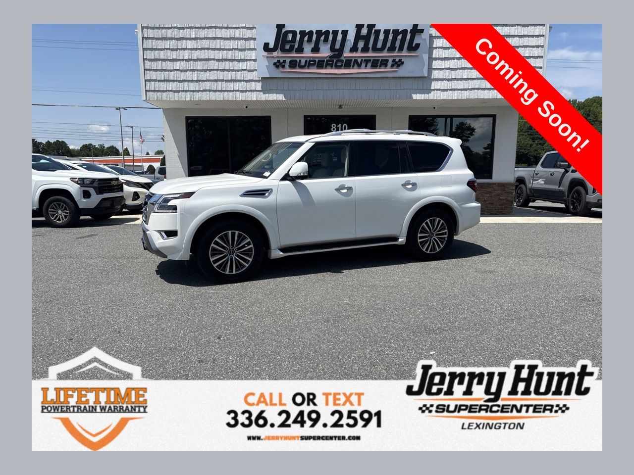 Aspen White Tricoat 2024 Nissan Armada SUV / Crossover Four-Wheel Drive 7-Speed Automatic
