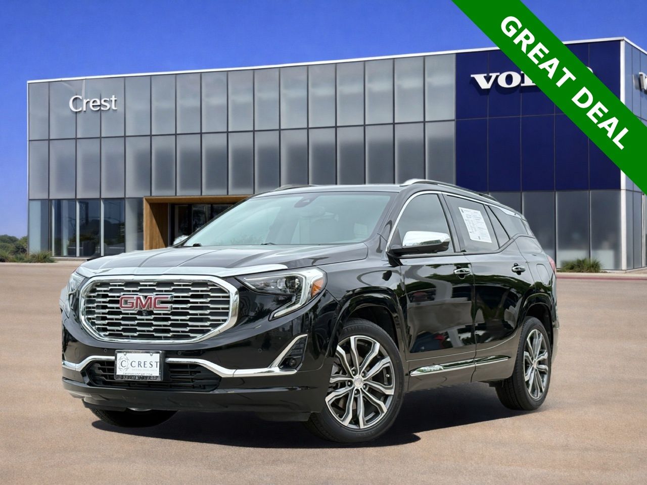 Black (Ebony Twilight Metallic) 2020 GMC Terrain Denali FWD SUV / Crossover Front-Wheel Drive 9-Speed Automatic