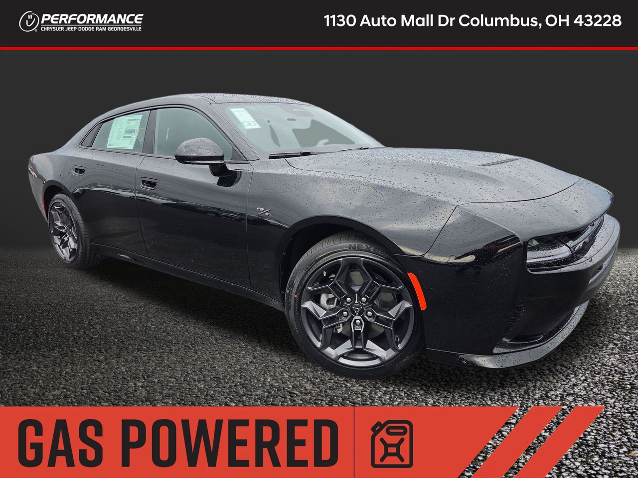 Diamond Black Crystal Pearlcoat 2026 Dodge Charger R/T Sedan AWD Sedan All-Wheel Drive 8-Speed Automatic