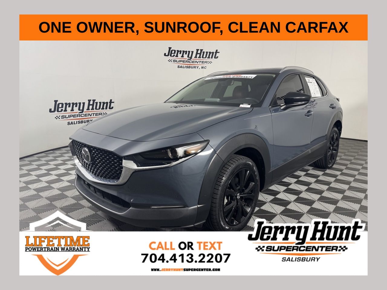 Polymetal Gray Metallic 2023 Mazda CX-30 2.5 S Carbon Edition AWD SUV / Crossover All-Wheel Drive 6-Speed Automatic