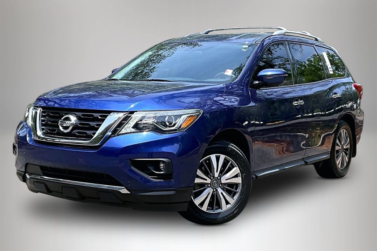 Caspian Blue Metallic 2020 Nissan Pathfinder S FWD SUV / Crossover Front-Wheel Drive Continuously Variable Transmission