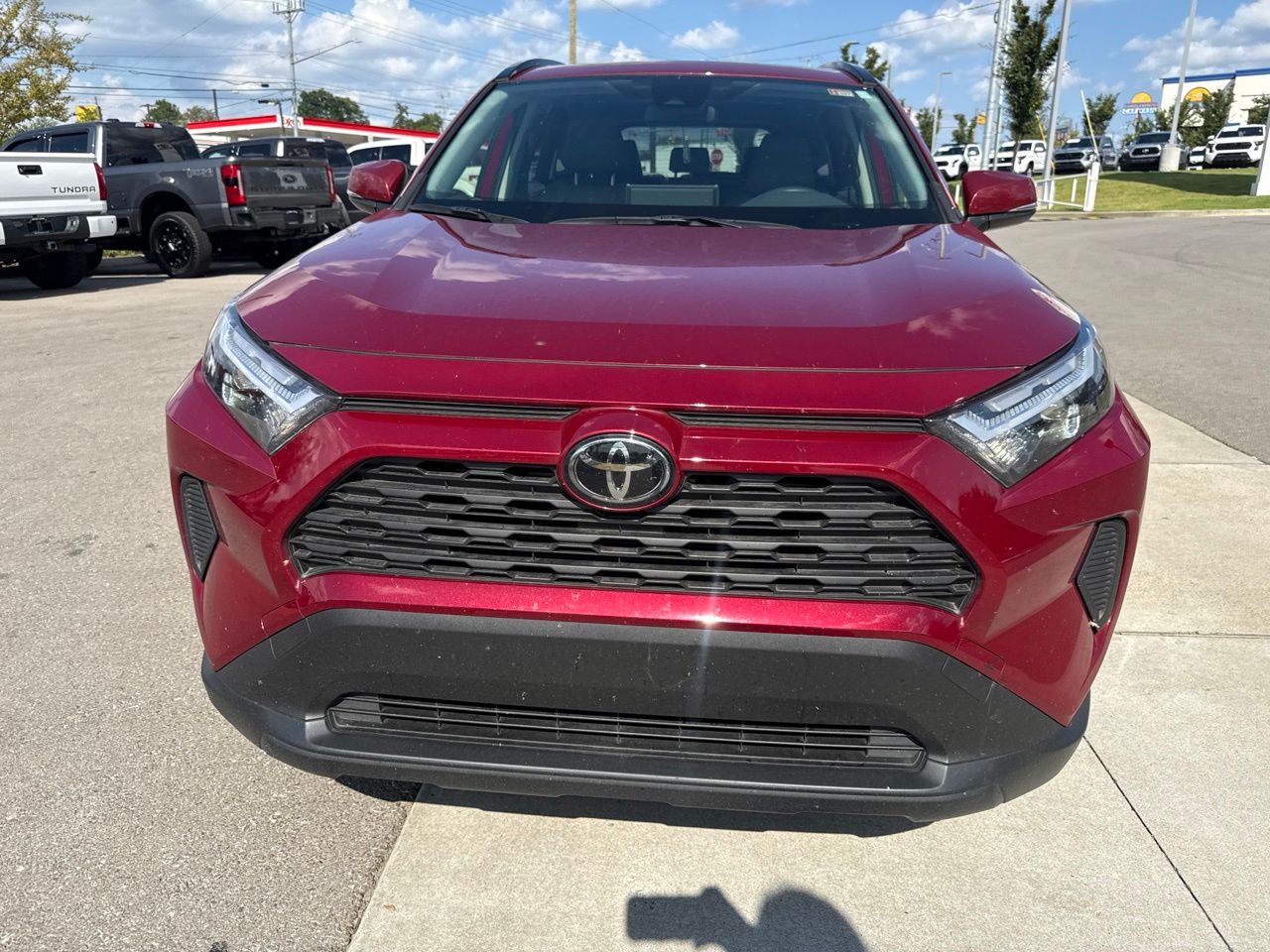 Certified Used 2025 Red Toyota XLE image 2