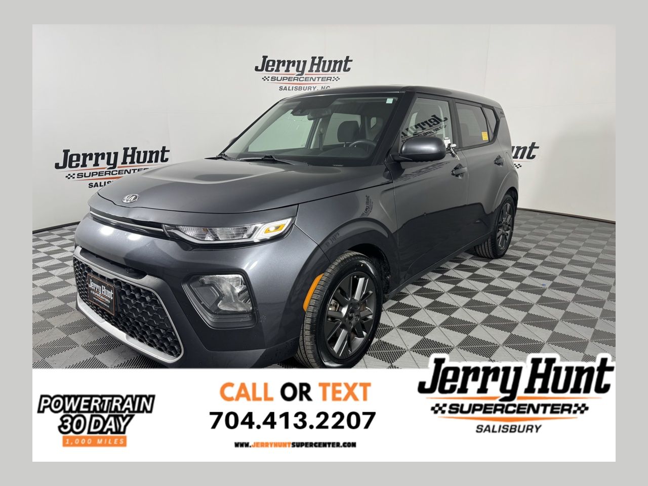 Gravity Gray 2021 Kia Soul S FWD SUV / Crossover Front-Wheel Drive Continuously Variable Transmission