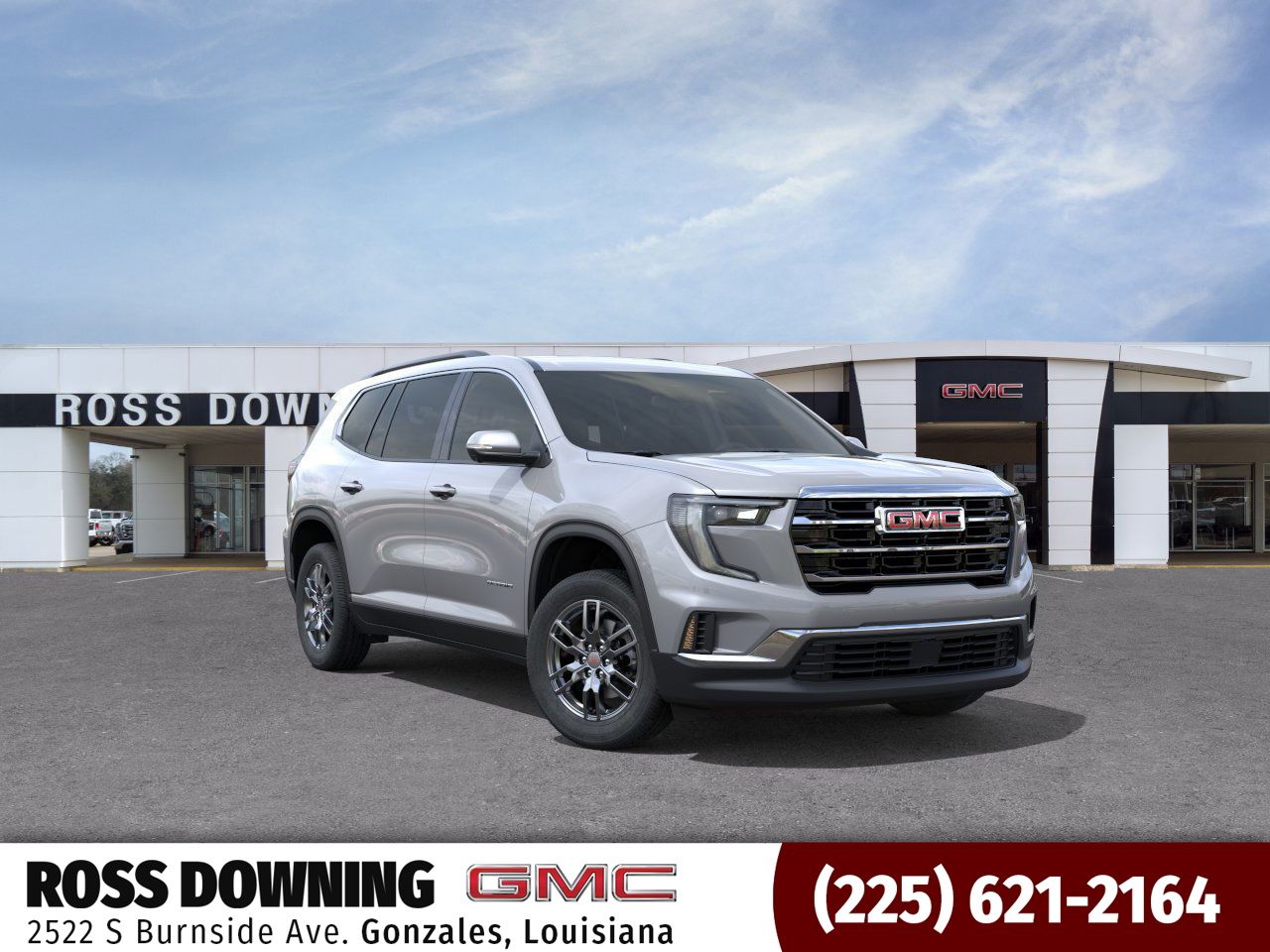 Sterling Metallic 2026 GMC Acadia Elevation FWD SUV / Crossover Front-Wheel Drive 8-Speed Automatic
