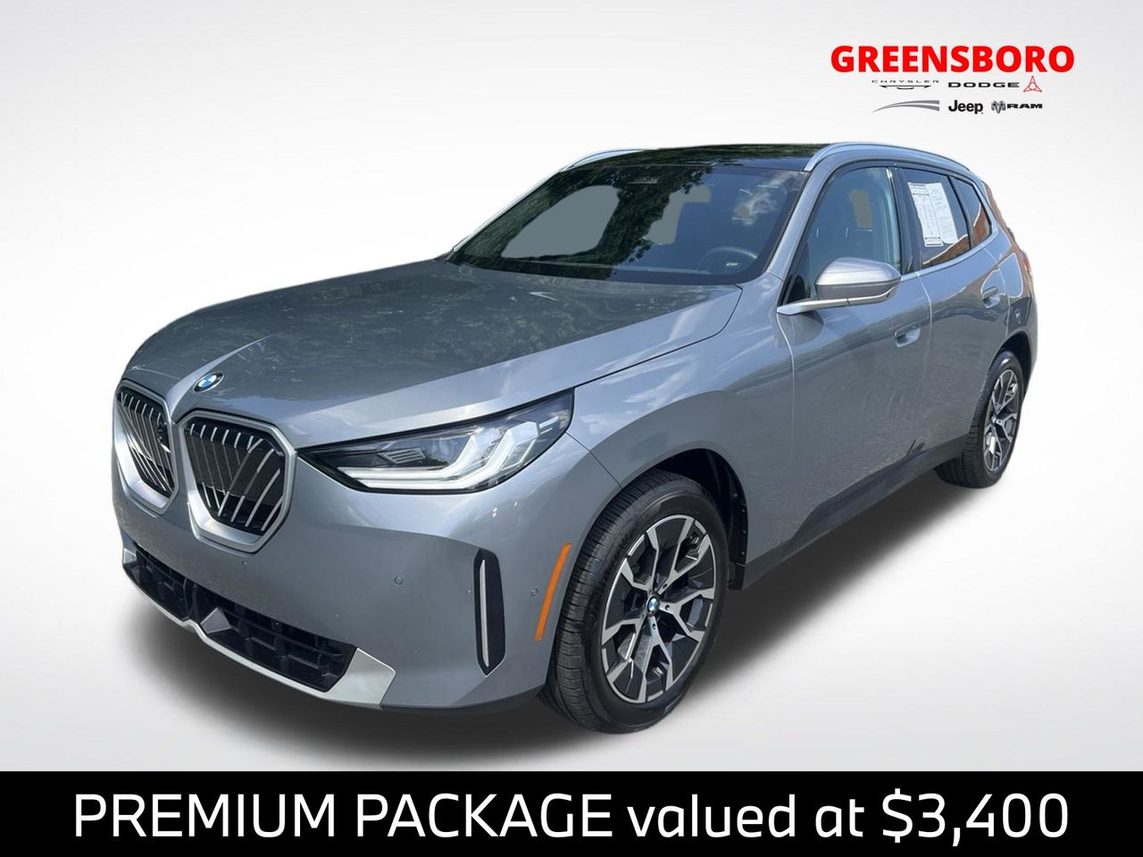 Gray Metallic 2025 BMW X3 SUV / Crossover All-Wheel Drive 8-Speed Automatic