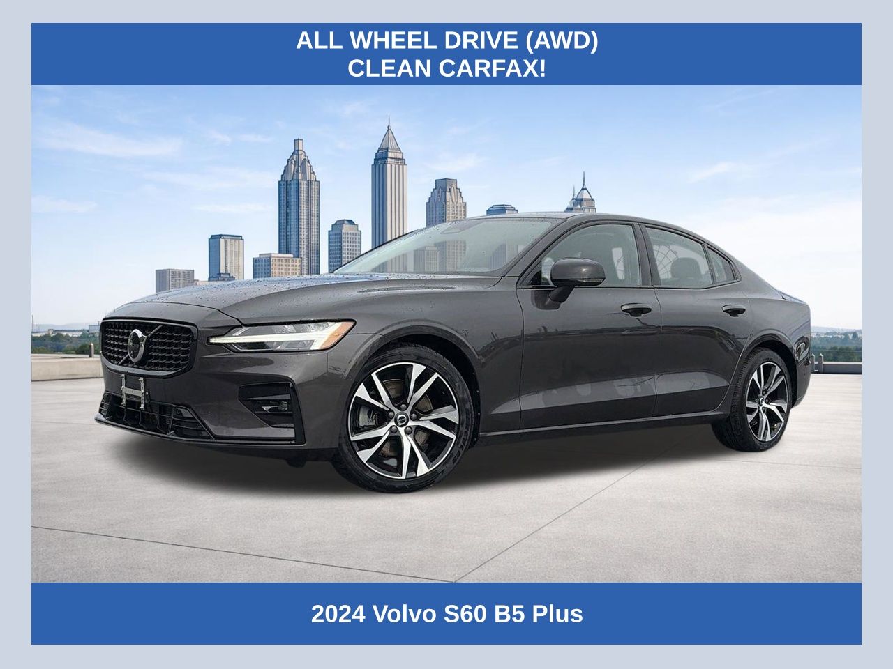 2024 Volvo S60 B5 Plus Dark Theme AWD