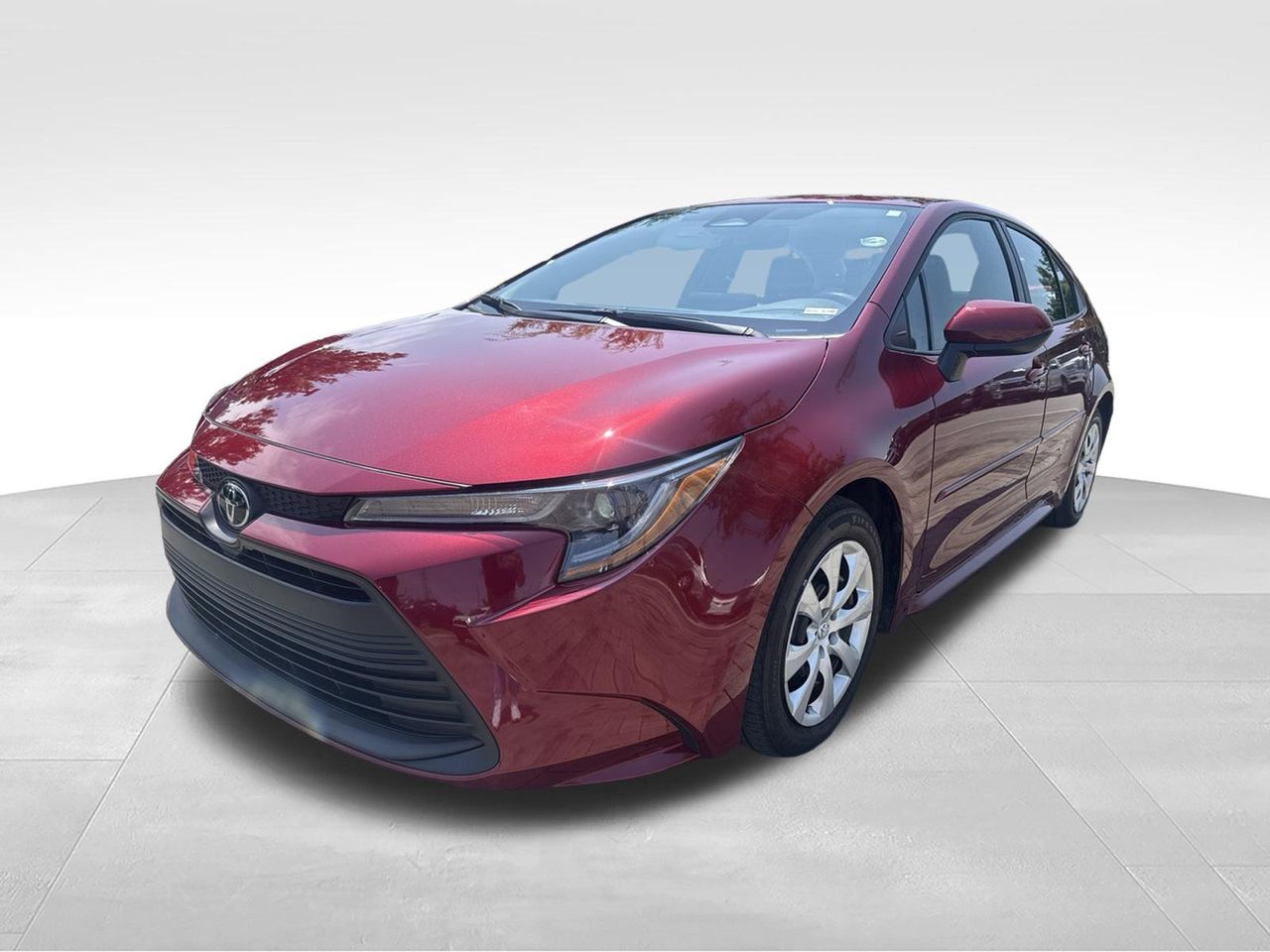 Red (Ruby Flare Pearl) 2025 Toyota Corolla Sedan Front-Wheel Drive Continuously Variable Transmission