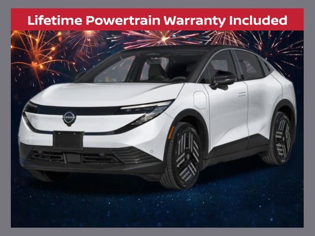 Everest White Pearl/Black 2026 Nissan LEAF SUV / Crossover Front-Wheel Drive Automatic