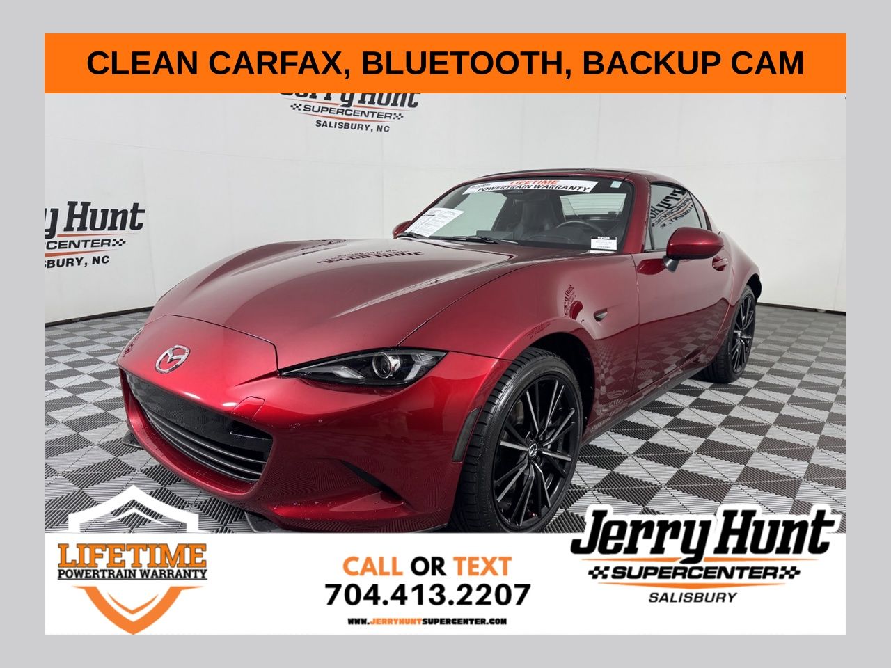 Soul Red Crystal Metallic 2025 Mazda MX-5 Miata Convertible Rear-Wheel Drive 6-Speed Manual