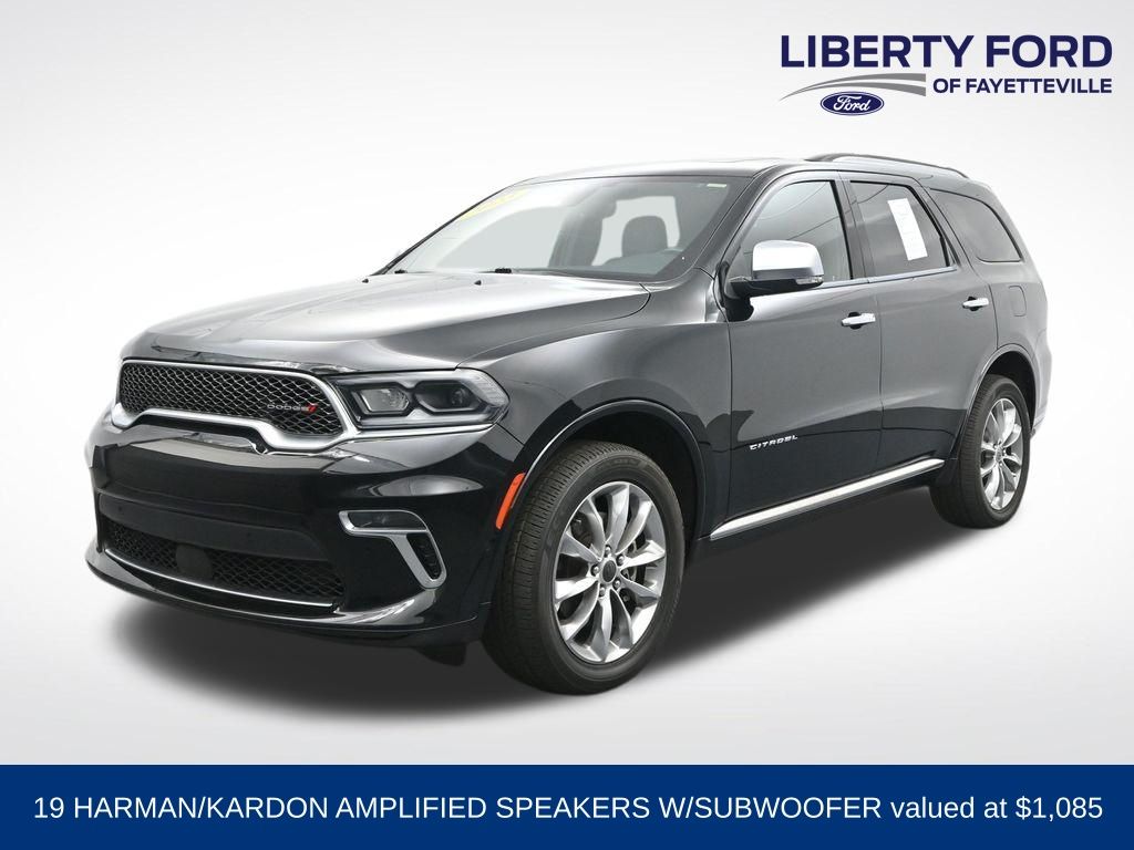 DB Black Crystal Clearcoat 2023 Dodge Durango Citadel AWD SUV / Crossover All-Wheel Drive 8-Speed Automatic