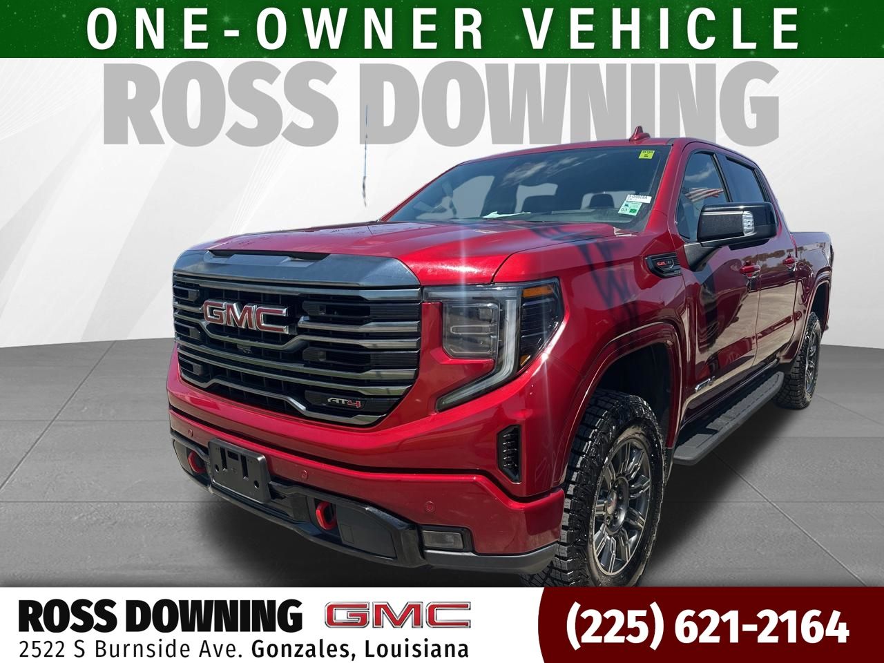 Volcanic Red Tintcoat 2024 GMC Sierra 1500 Pickup Truck Four-Wheel Drive Automatic