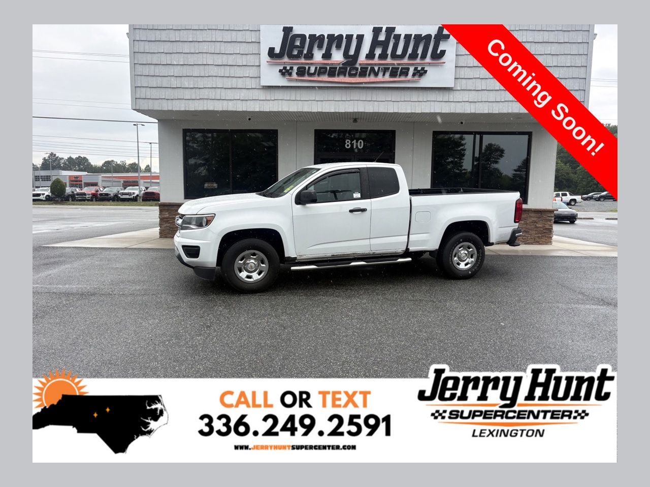 Summit White 2020 Chevrolet Colorado Pickup Truck 4X2 6-Speed Automatic
