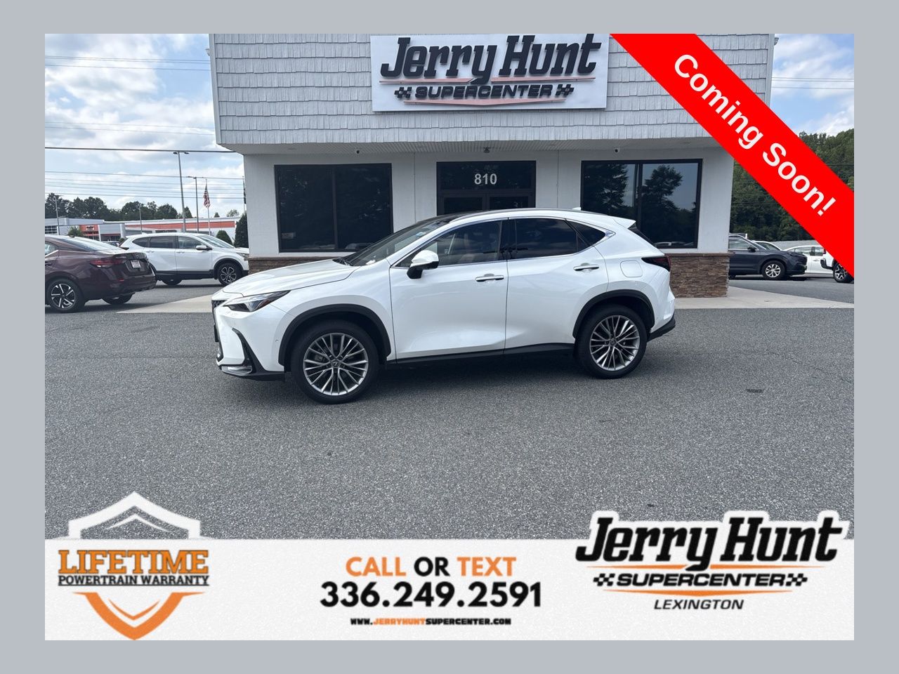 White Pearl 2024 Lexus NX Hybrid SUV / Crossover All-Wheel Drive Continuously Variable Transmission