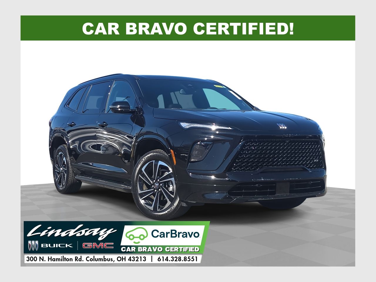 Black (Ebony Twilight Metallic) 2025 Buick Enclave Sport Touring AWD SUV / Crossover Four-Wheel Drive 8-Speed Automatic