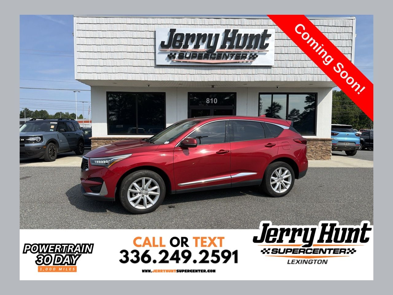 Red 2021 Acura RDX SUV / Crossover Front-Wheel Drive Automatic