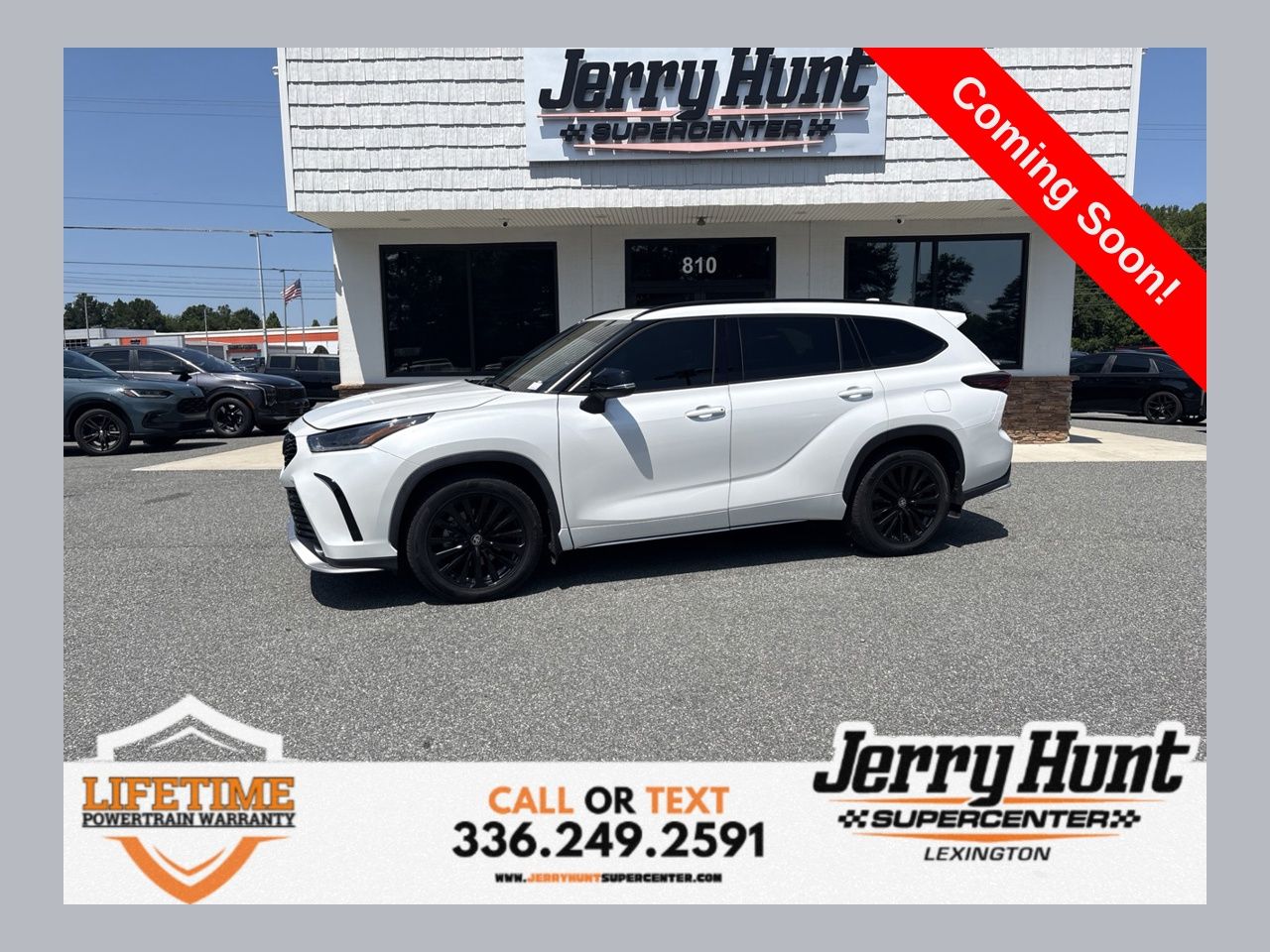Pearl 2024 Toyota Highlander SUV / Crossover Front-Wheel Drive 8-Speed Automatic