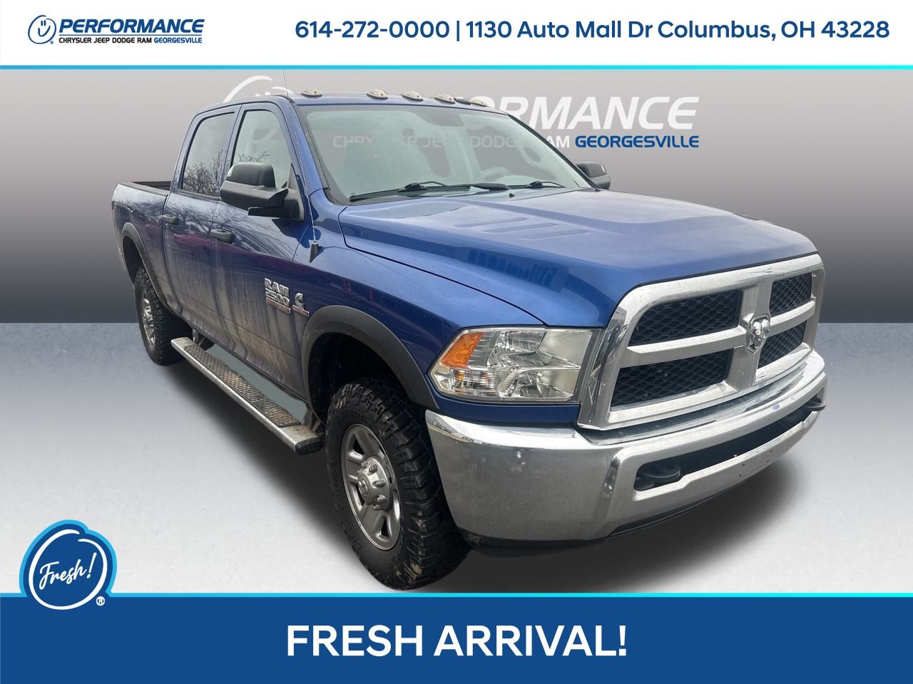2018 RAM 2500 Tradesman Crew Cab 4WD
