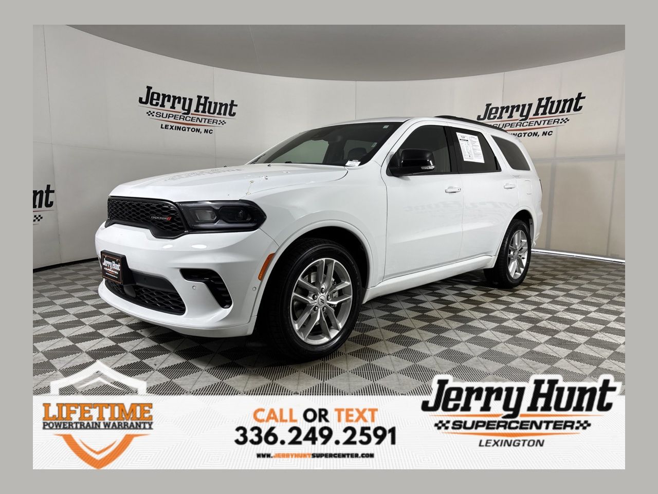 White Knuckle Clearcoat 2025 Dodge Durango GT Plus AWD SUV / Crossover All-Wheel Drive 8-Speed Automatic