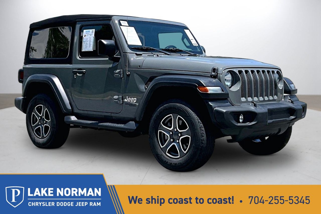 Sting-Gray Clearcoat 2021 Jeep Wrangler SUV / Crossover Four-Wheel Drive 8-Speed Automatic