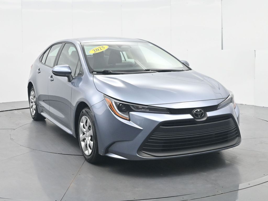 Certified Used 2025 Gray Toyota LE image 3