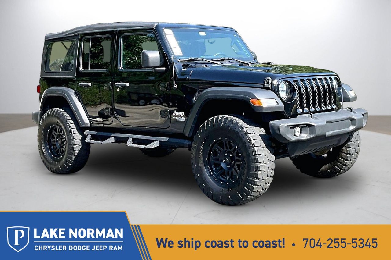 Black Clearcoat 2020 Jeep Wrangler SUV / Crossover Four-Wheel Drive 8-Speed Automatic