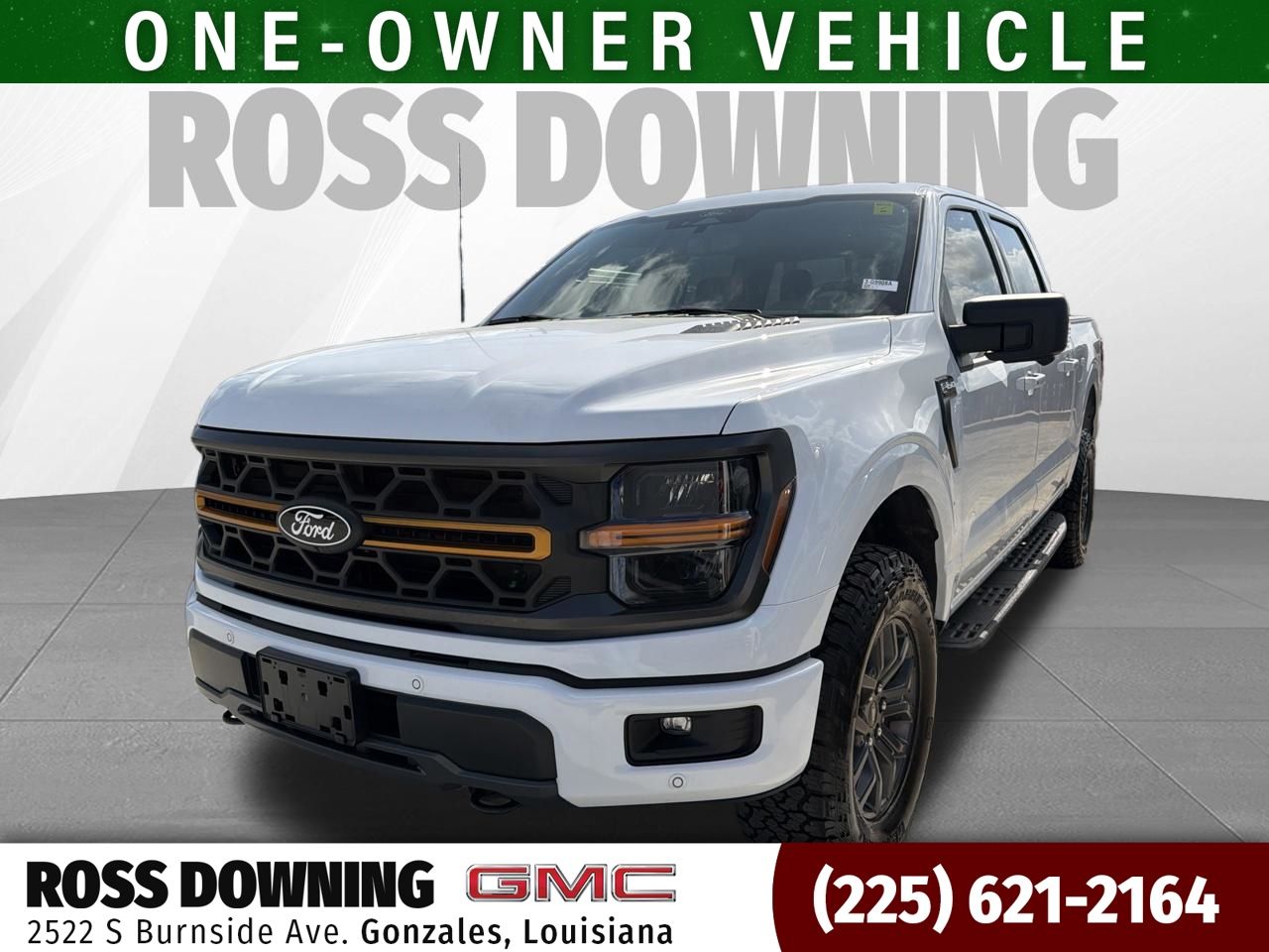 Oxford White 2025 Ford F-150 Pickup Truck Four-Wheel Drive Automatic